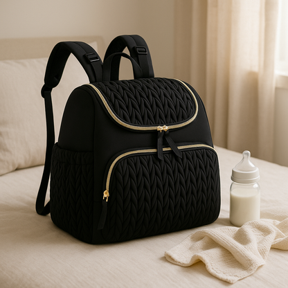 sac a langer noir compagnon noir organisee