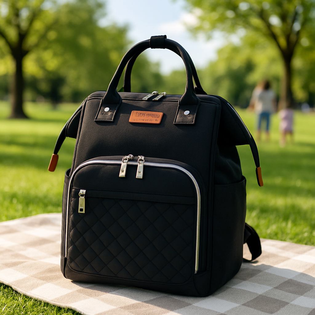 sac a langer noir lune noire sortie
