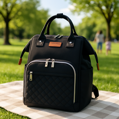 sac a langer noir lune noire sortie