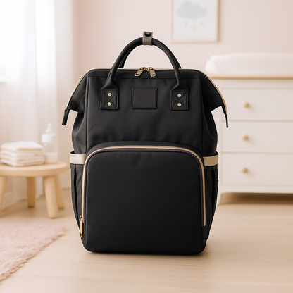 sac a langer noir minuit nomade pratique