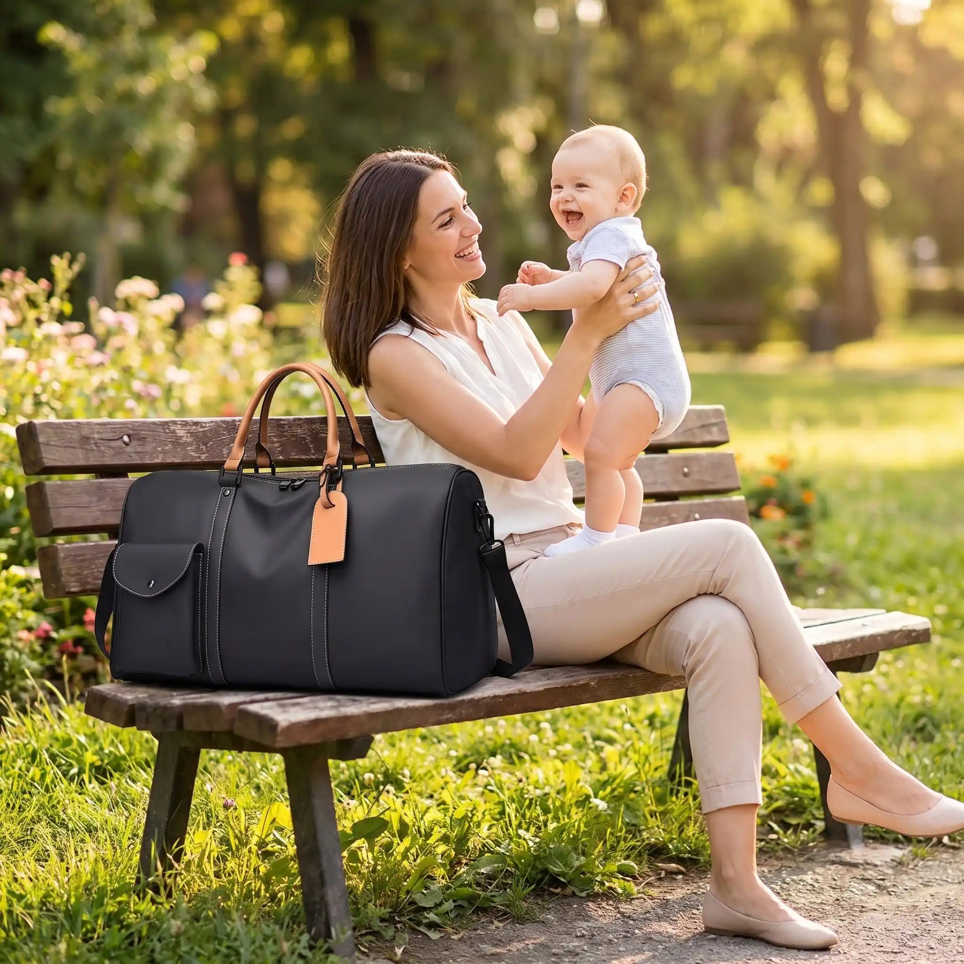 sac a langer noir