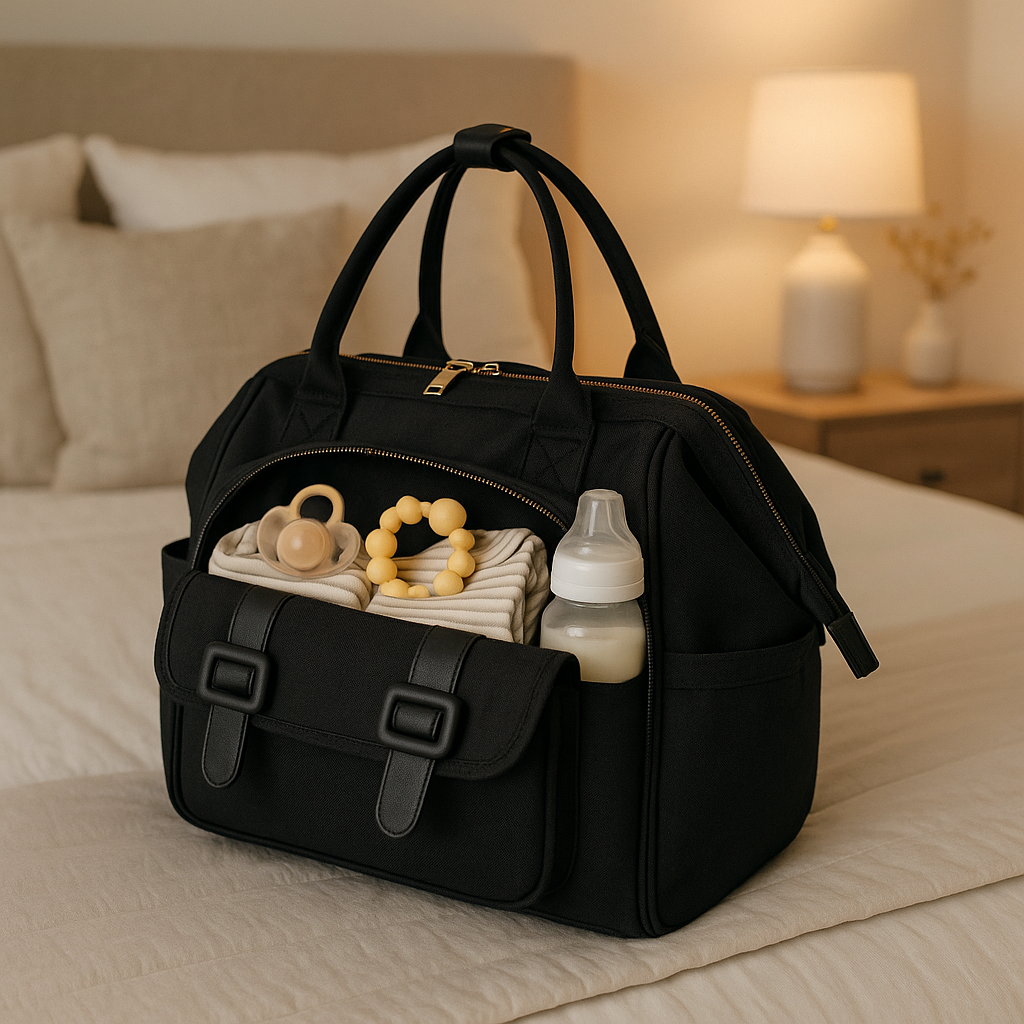 sac a langer noir ombre tendre allie