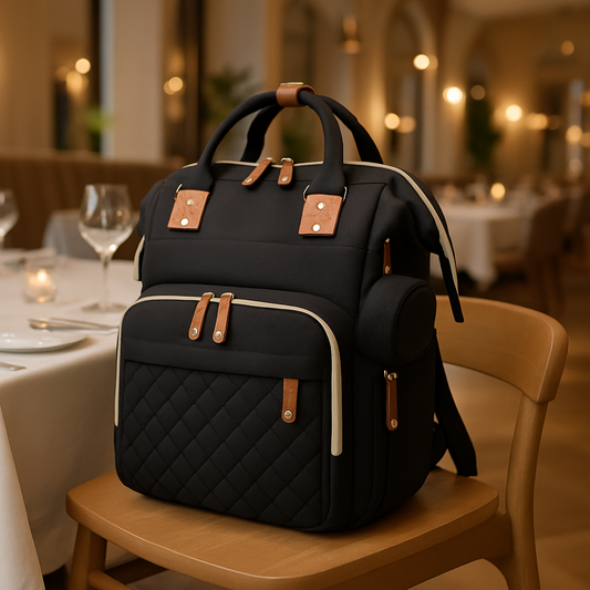 sac a langer noir pack prestige noir