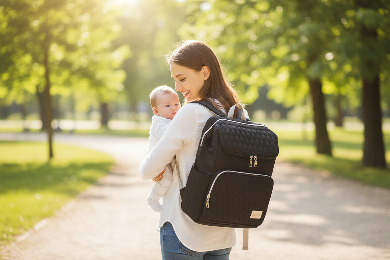 sac a langer noir