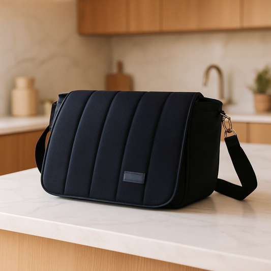 SAC A LANGER NOIR | NUIT DE COTON