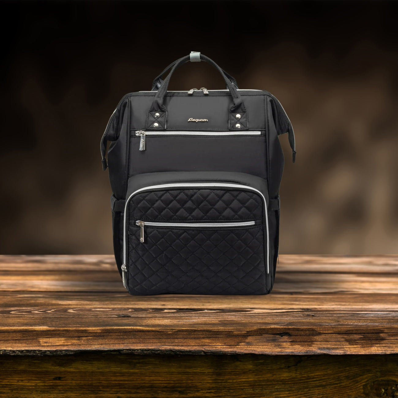 sac a langer sac a dos noir