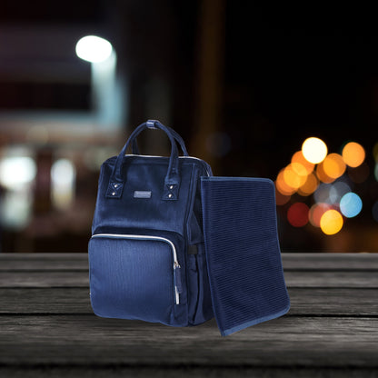   sac a langer sac a dos bleu