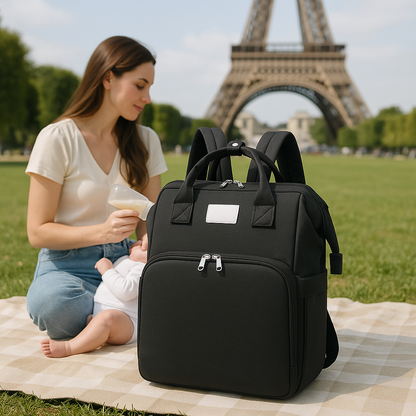 sac a langer noir sac du heros nourir