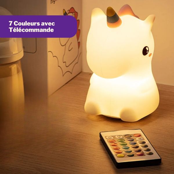 veilleuse-bebe-unicorn-telecommande