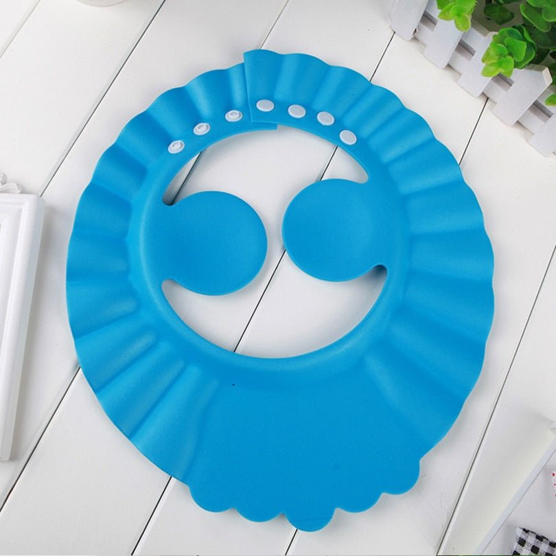 Visière chapeau pour douche bébé I ShampooCap™ - Djimberry Bébé